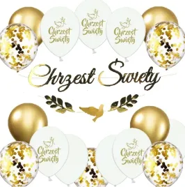 balony-zestaw-dekoracji-na-chrzest