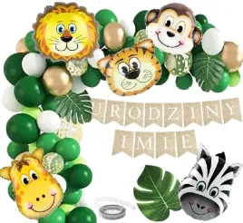 balony-safari-zwierzatka-zoo-boho-na-urodziny-imie