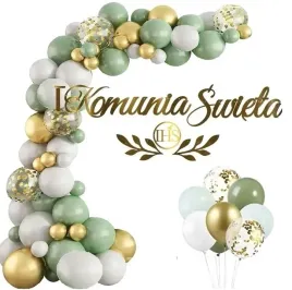 balony-luk-zestaw-dekoracji-komunia-kiwi