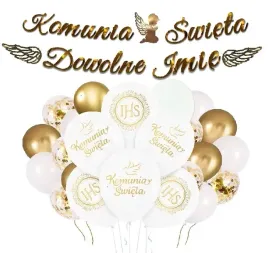 balony-komunia-dekoracje-aniol-na-komunie-imie