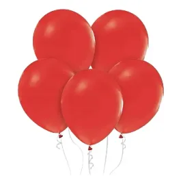 balony-pastelowe-czerwone-5szt