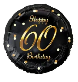 balon-60-lat-na-urodziny-czarny-zloty