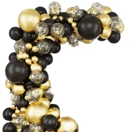 balony-luk-girlanda-czarne-konfetti-zlote-120-szt