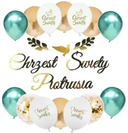 balony-na-chrzciny-zestaw-dekoracji-chrzest-imie