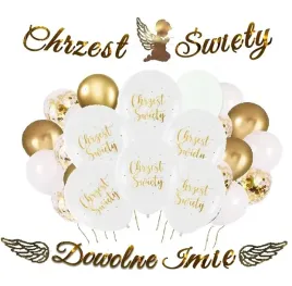 balony-dekoracje-na-chrzest-baner-aniol-imie