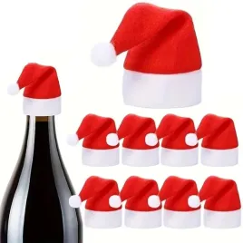 10x-czapka-czapeczka-mikolaja-na-butelke-sztucce-swiateczna-dekoracja-stolu