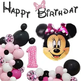 balony-zestaw-1-urodziny-roczek-myszka-mini-minnie
