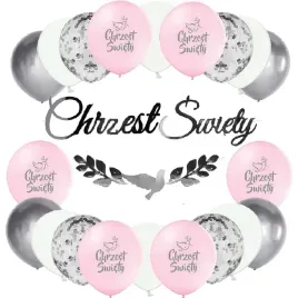 balony-rozowe-na-chrzciny-chrzest
