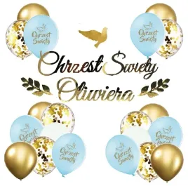 balony-na-chrzciny-zestaw-dekoracji-chrzest-imie