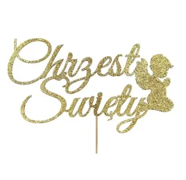 topper-zloty-dekoracja-na-tort-chrzest