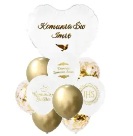 balony-komunia-serce-z-dowolnym-imieniem-zestaw-biale-zlote-ihs-dekoracja