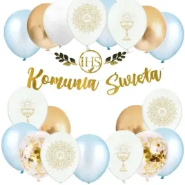 balony-komunia-dekoracje-na-komunie-swieta