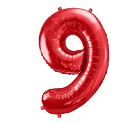 balon-cyfra-xl-9-czerwona