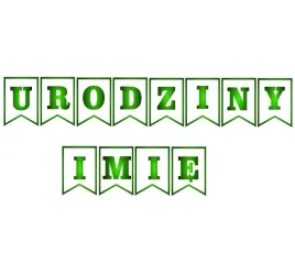 baner-girlanda-na-urodziny-dowolne-imie-zielony