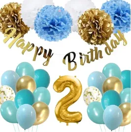balony-zestaw-dekoracji-2-latka-urodziny-boy