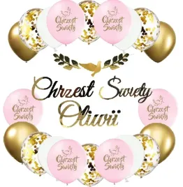 balony-rozowe-na-chrzciny-chrzest-baner-imie