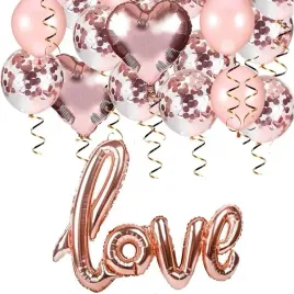 balony-rose-gold-panienski-napis-love-z-konfetti