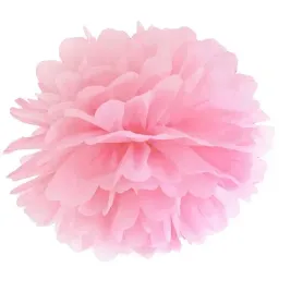 pompon-pompony-z-bibuly-kula-25-cm-jasny-rozowy