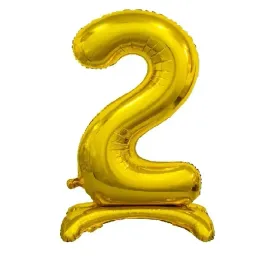 balon-cyfra-2-stojaca-zlota-xl