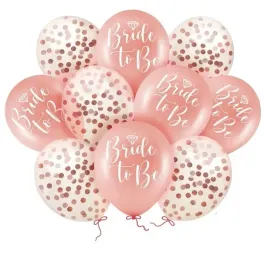 balony-bride-to-be-na-wieczor-panienski-gold-rose