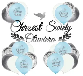 balony-srebrne-chrzciny-dekoracje-chrzest-imie