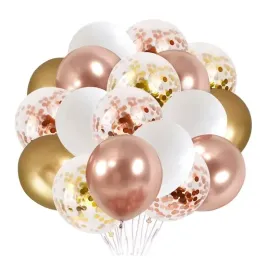 balony-zlote-biale-rose-gold-z-konfetti