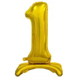 balon-cyfra-1-stojaca-zlota-xl