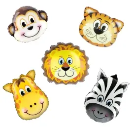 balony-na-urodziny-woodland-zwierzatka-10-szt