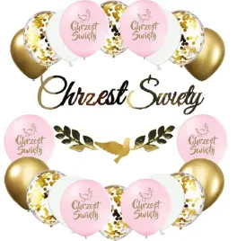 balony-rozowe-zestaw-na-chrzciny-chrzest-baner