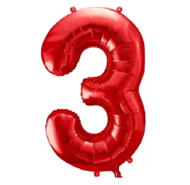 balon-cyfra-xl-3-czerwona