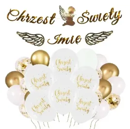 balony-dekoracje-na-chrzest-baner-aniol-imie