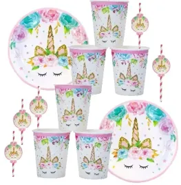 talerzyki-kubeczki-zestaw-jednorozec-unicorn