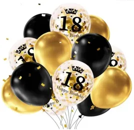 balony-na-osiemnastke-18-urodziny-czarne-zlote
