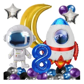 balony-na-urodziny-8-lat-kosmos-rakieta-astronauta