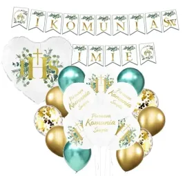 balony-dekoracje-na-komunie-baner-z-imieniem