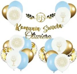balony-komunia-dekoracje-na-komunie-swieta-imie