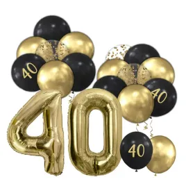 balony-zestaw-cyfry-40-lat-konfetti-czarne-zlote