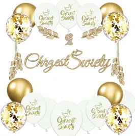 balony-chrzest-dekoracje-boho-na-chrzciny-eko