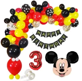 balony-na-urodziny-3-latka-myszka-miki-mickey