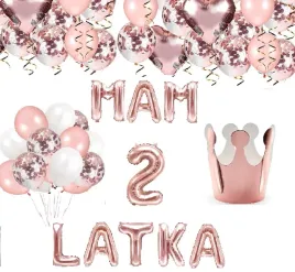 zestaw-balony-cyfra-2-latka-urodziny-rose-gold