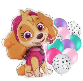 balony-zestaw-paw-psi-patrol-lapki-pieska