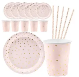 zestaw-kubeczki-talerzyki-slomki-rozowe-zlote