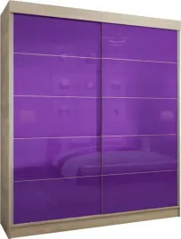 szafa-melissa-100-x-205-sonoma-lacobel-fioletowy