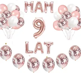 zestaw-balony-cyfra-9-lat-urodziny-rose-gold