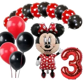 balony-zestaw-urodziny-3-latka-myszka-mini-minnie