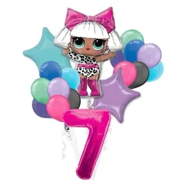 balony-zestaw-dekoracji-7-lat-urodziny-lol