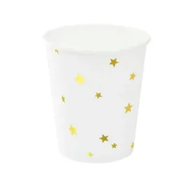 kubeczki-papierowe-biale-zlote-roczek-chrzest-6szt