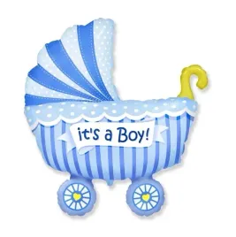 balon-wozek-nieb-its-a-boy-narodziny-baby-shower