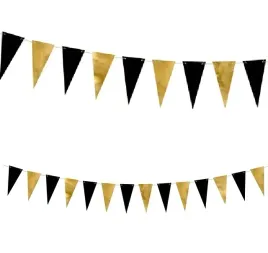 girlanda-dekoracja-baner-flagietki-zloto-czarne