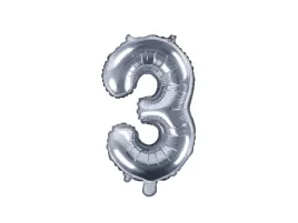 balon-35cm-cyfra-3-srebrna-cyfry-litery-napis